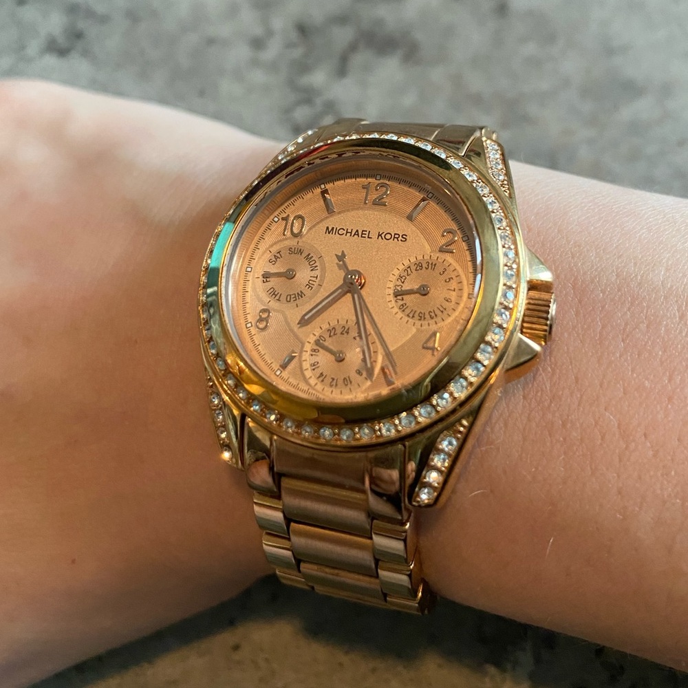 Michael Kors Women’s Chronograph Mini Blair Watch